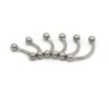 Piercing Barbell Curvo Titanio 2