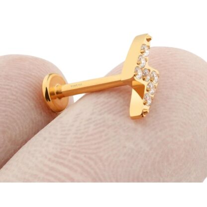 piercing-labret-raio-titanio-dourado