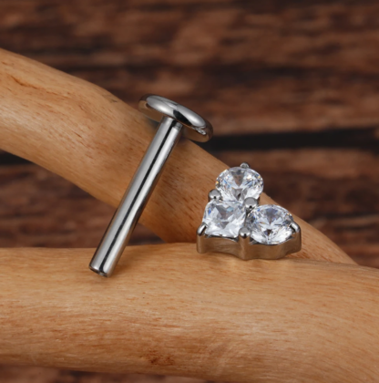piercing coracao zirconias titanio