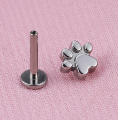piercing patinha titanio