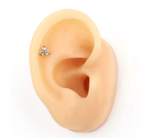 piercing trinity zirconias titânio
