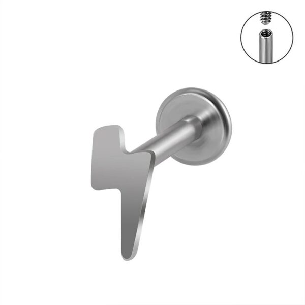 piercing raio titanio