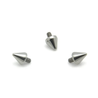 Spike de Titânio de 3mm para Haste de Rosca Interna de 1.2mm