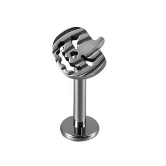 Piercing Abobora Halloween em Titânio